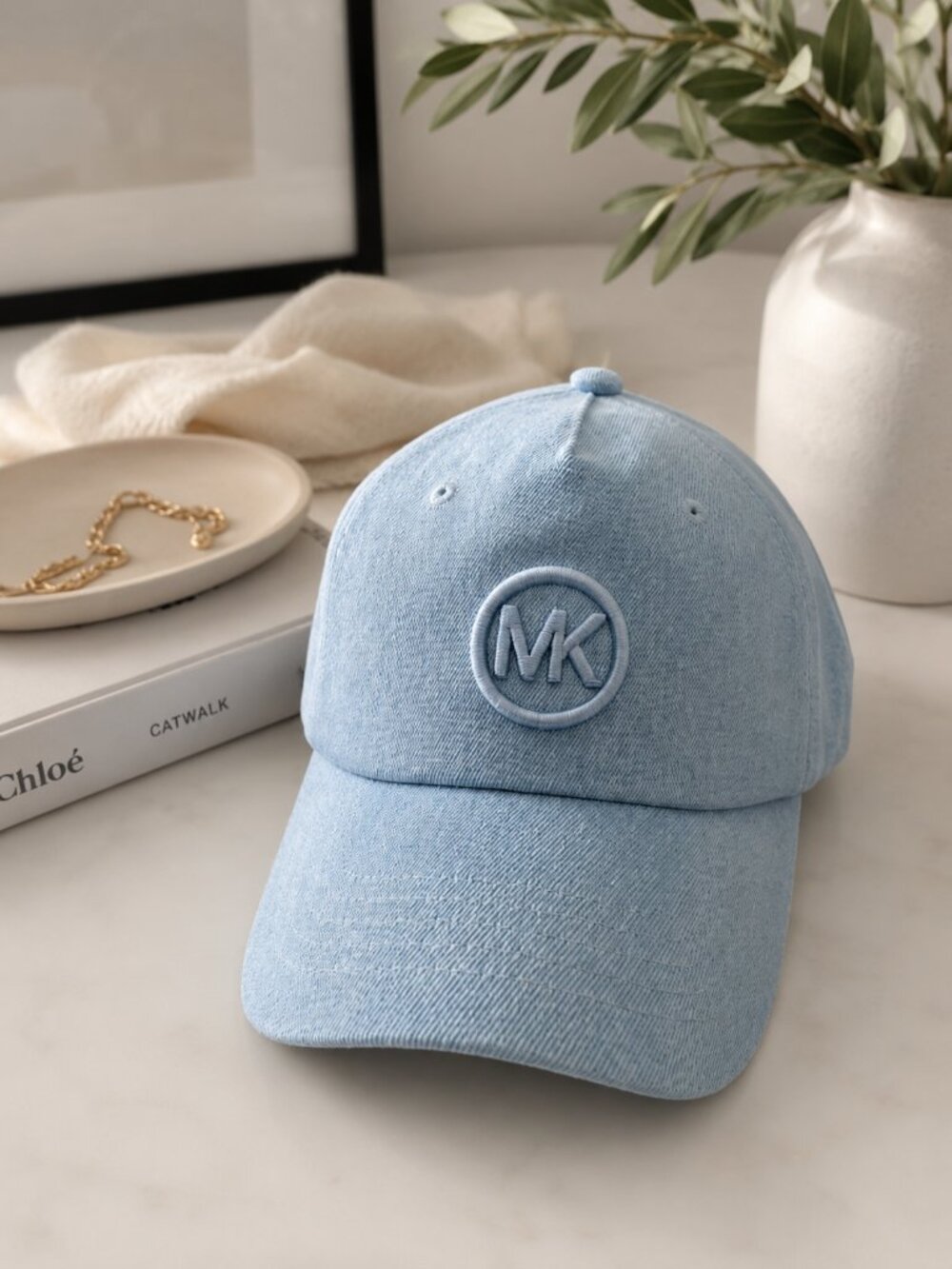 NWT Michael Kors Hat Quiet Luxury Clean Girl Athleisure Cap